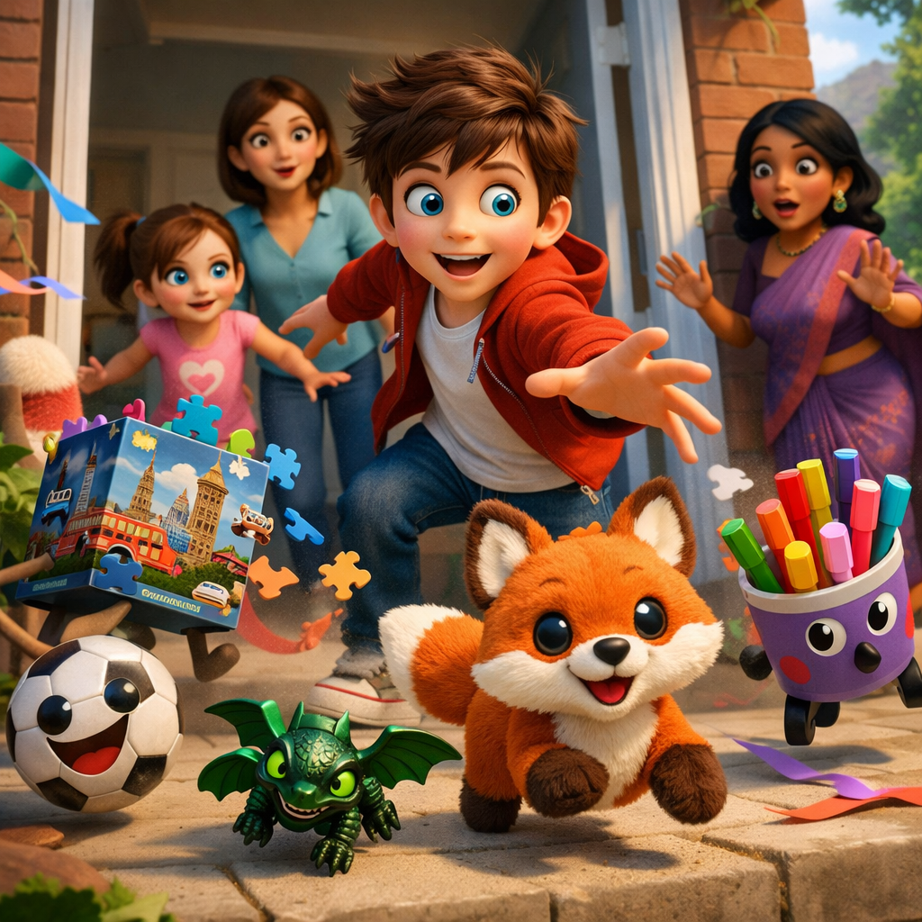 Charlie and the Runaway Birthday Gifts