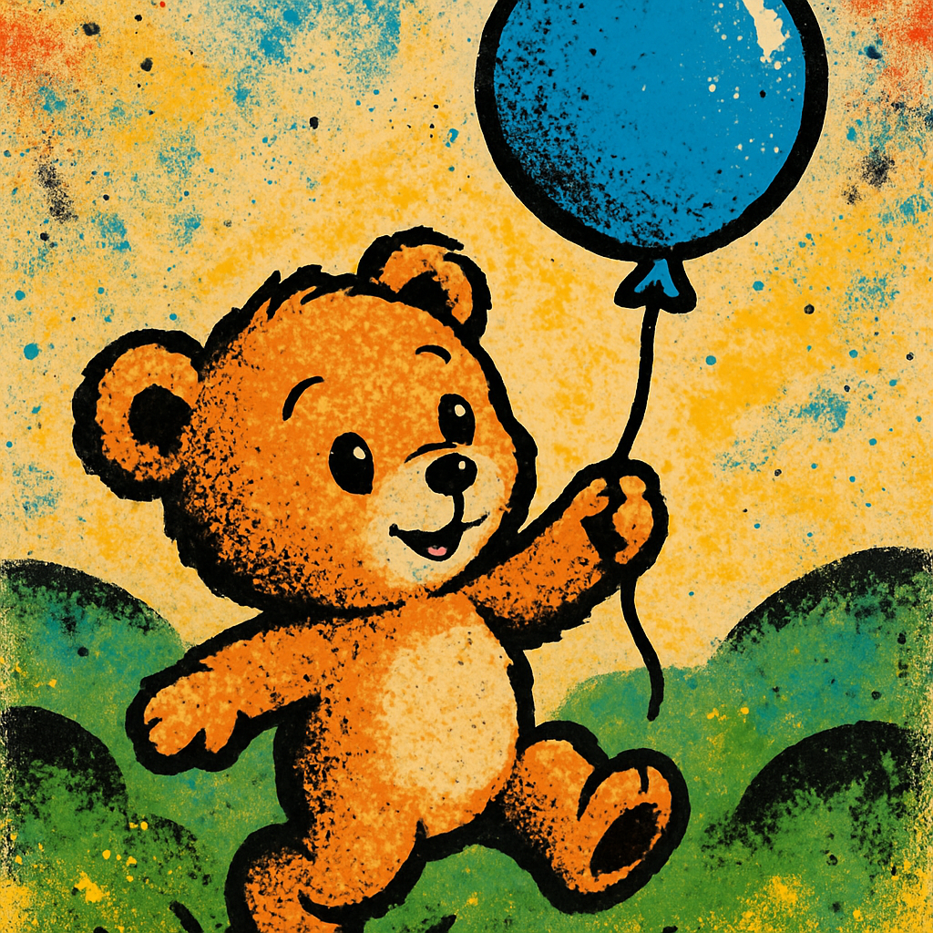 Benny's Bright Blue Balloon