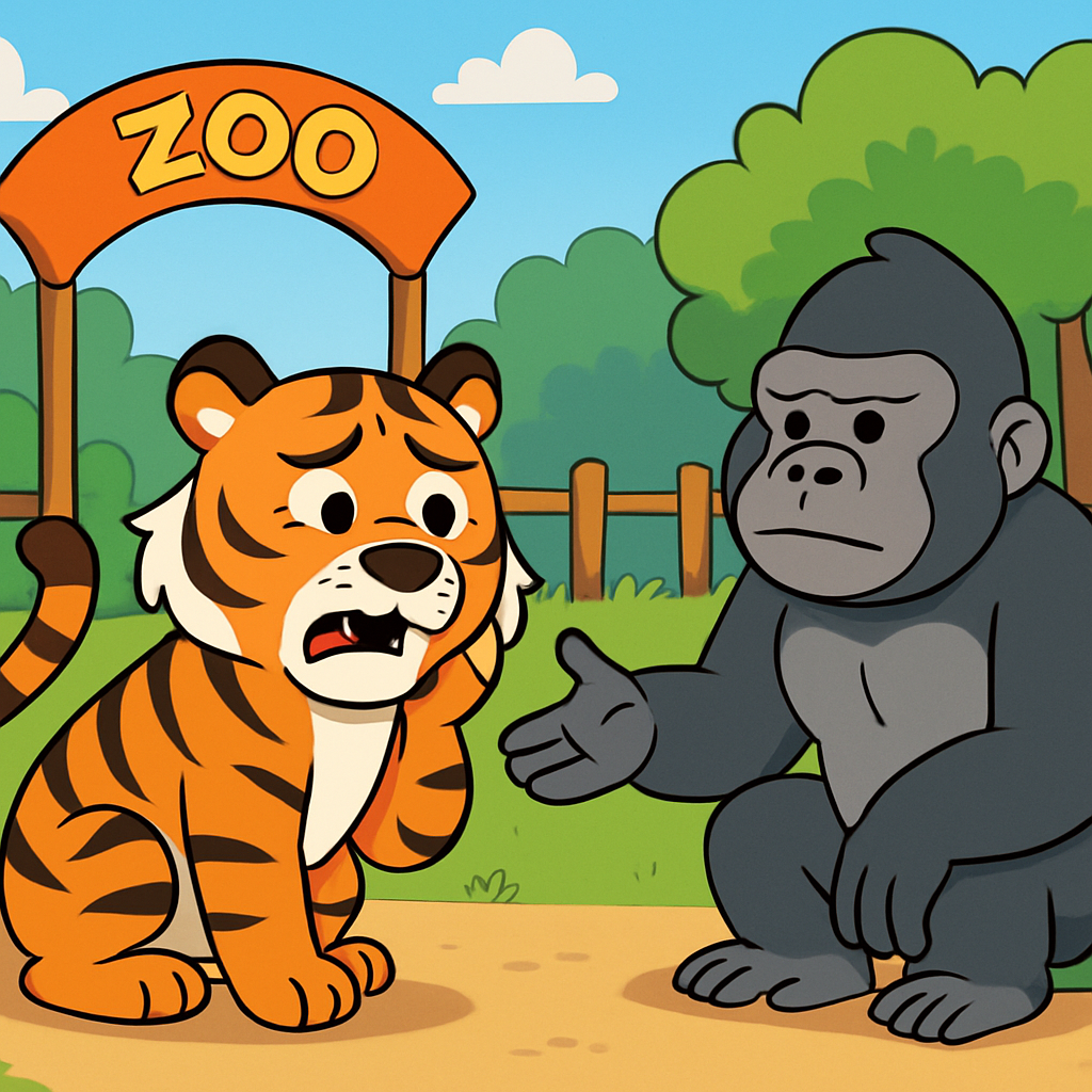 Timmy the Tiger's Meatless Adventure